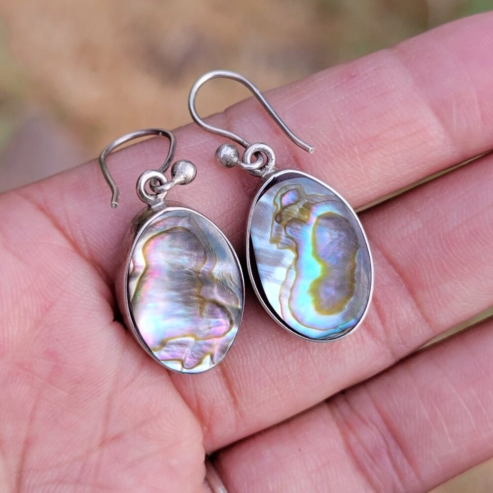 Stunning Solid 925 Sterling Silver Abalone And So… - image 4